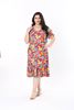 Picture of CURVY GIRL SUMMER VISCOSE DRESS
